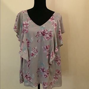 Floral Blouse Torrid Size 0